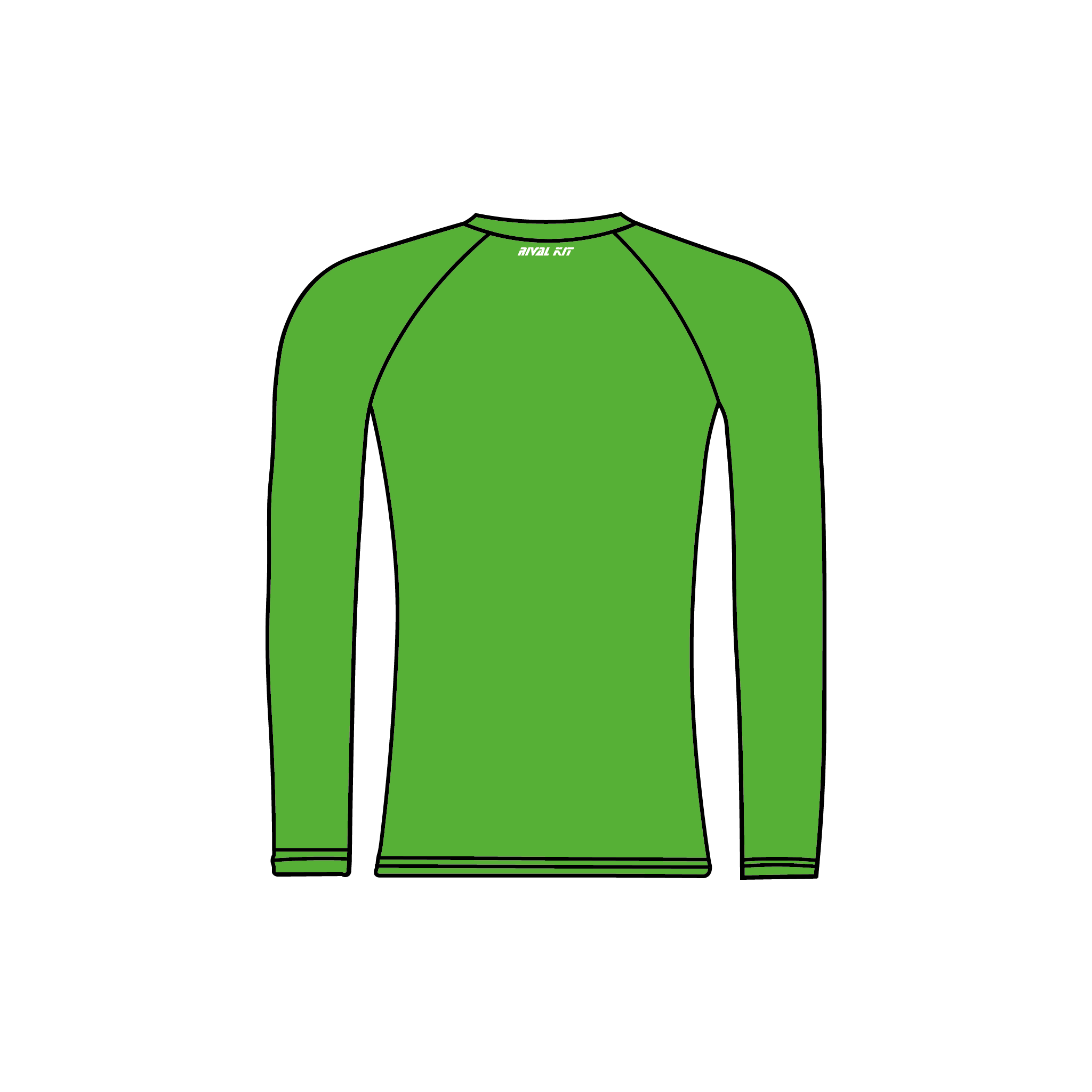 Hereford Rowing Club High Vis Long Sleeve Baselayer