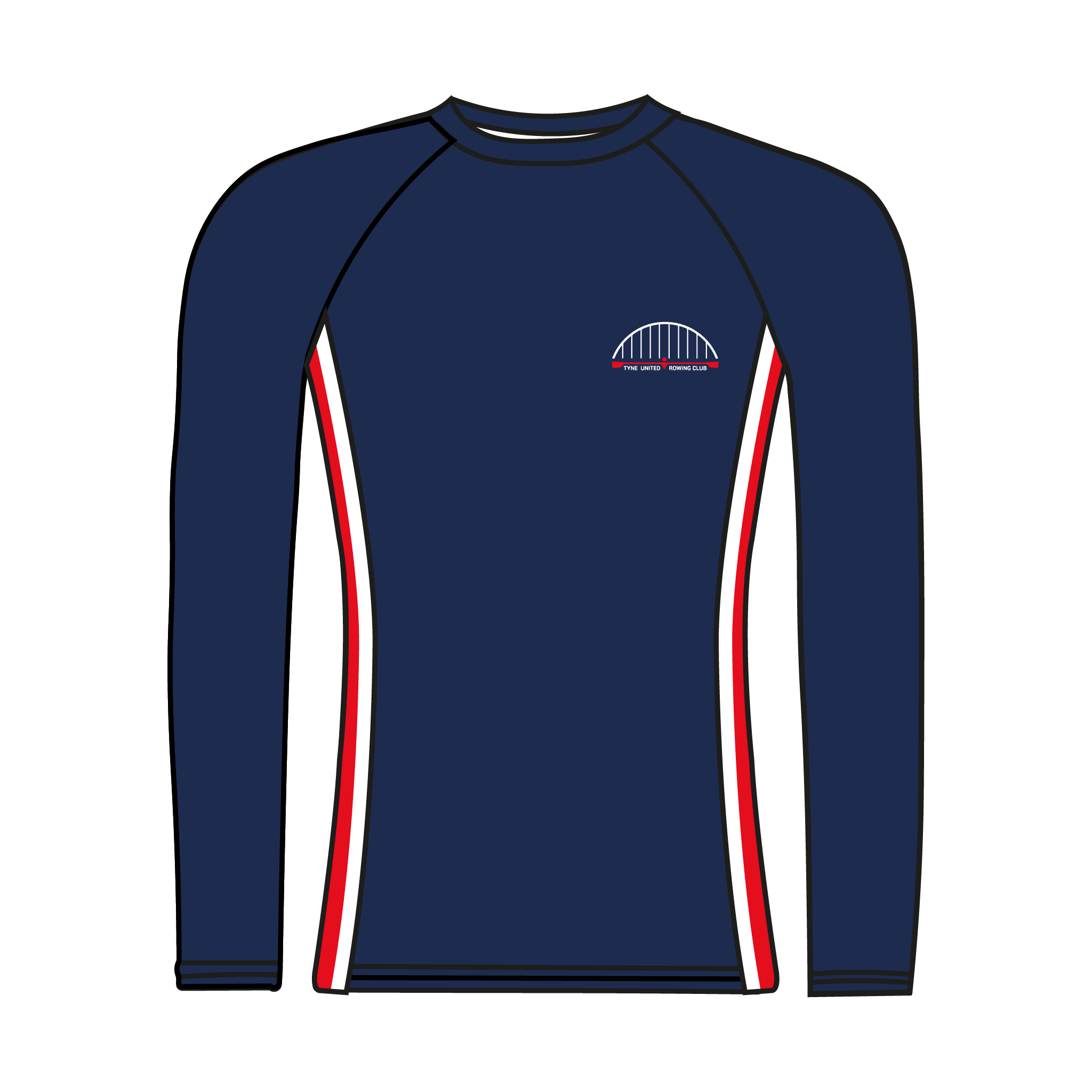 Tyne United RC Long Sleeve Base Layer 2