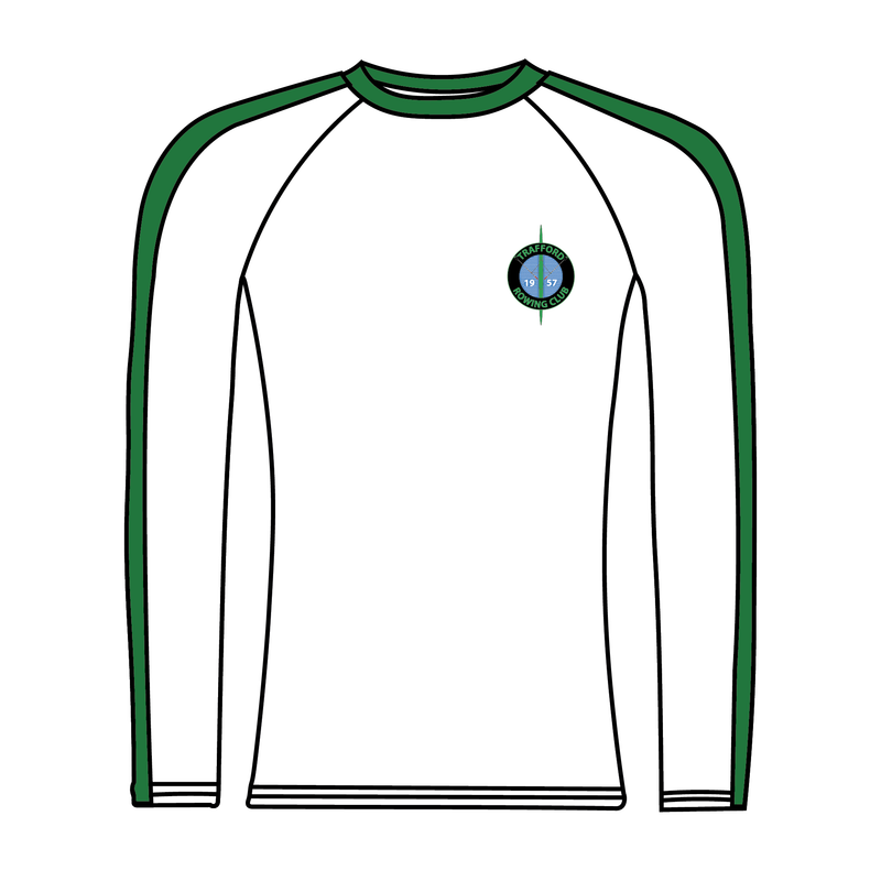 Trafford Rowing Club White Long Sleeve Base Layer