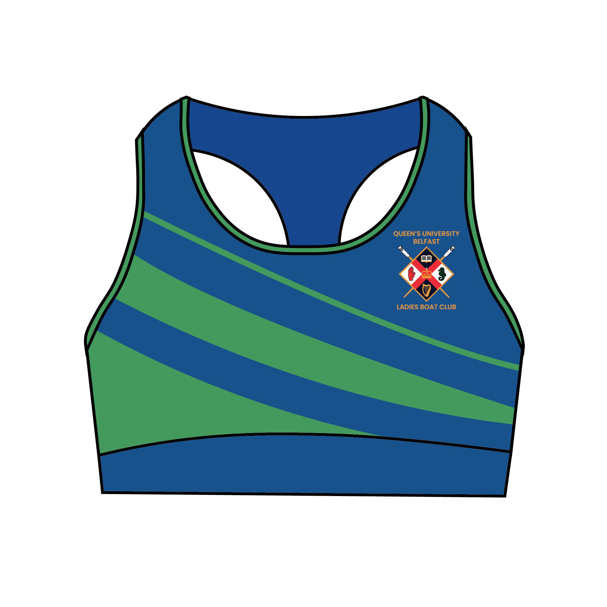 Queen's University Belfast Ladies Boat Club Sports Bra