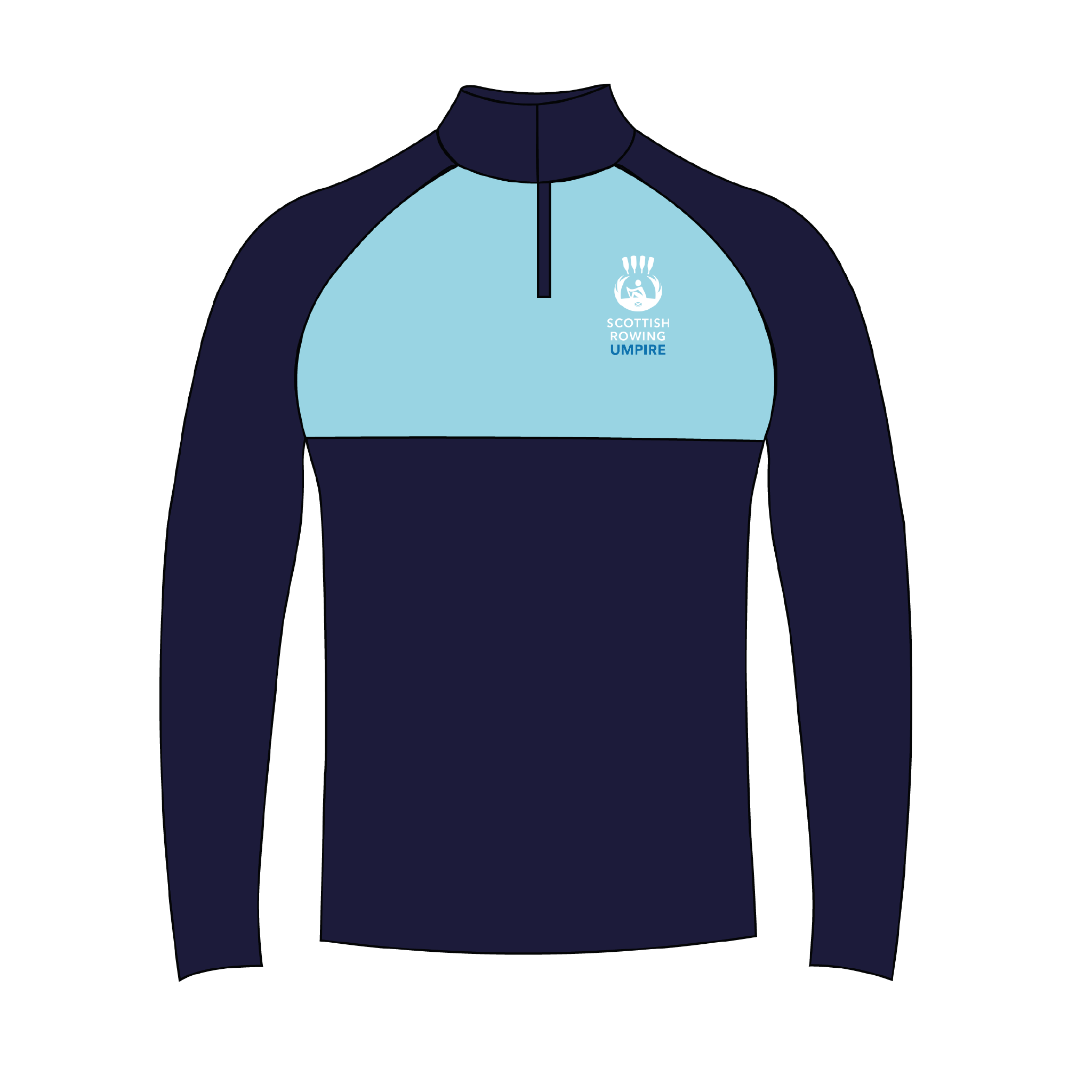 Scottish Rowing Umpire 1/4 Zip