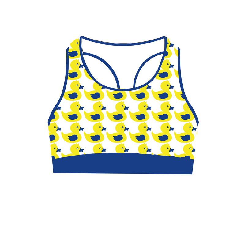 Bath Duck Sports Bra