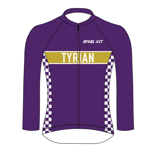 Tyrian Cycling Long Sleeve Jersey