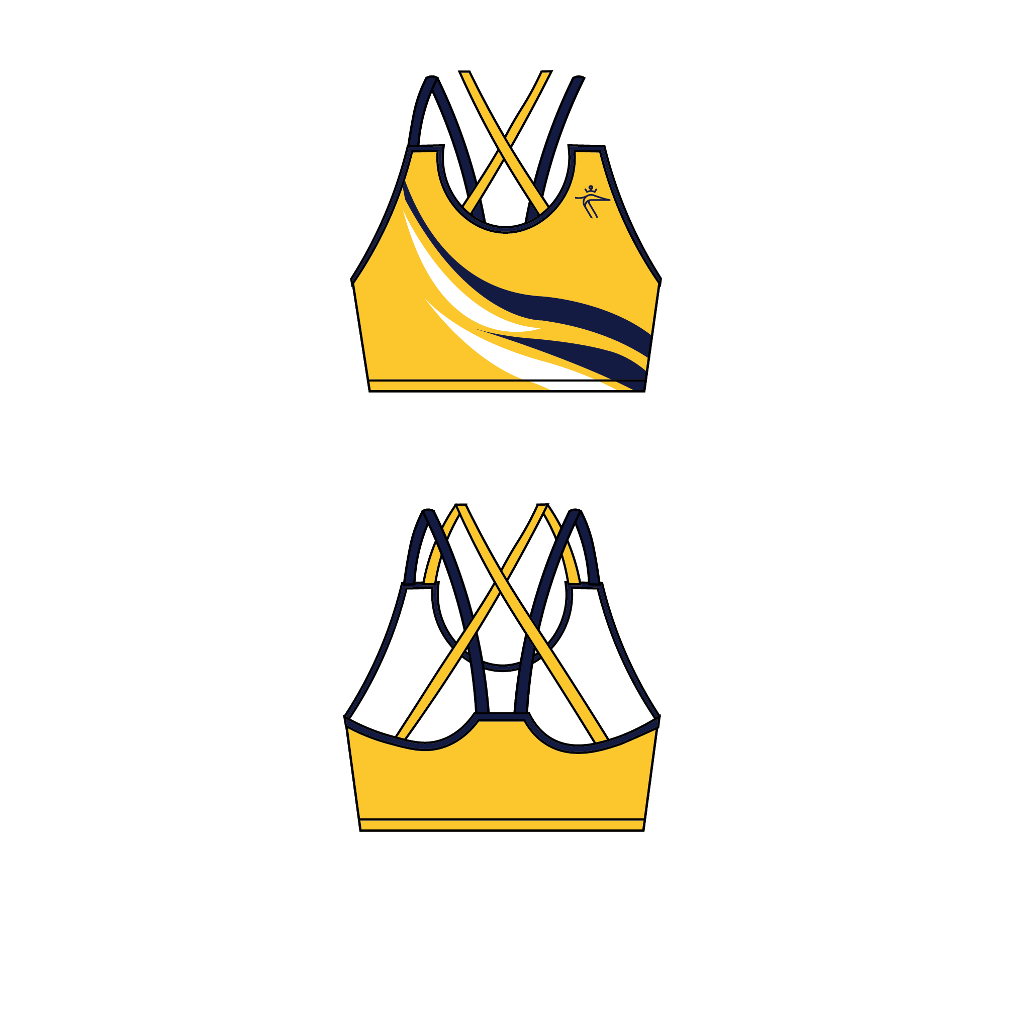 Anglia Ruskin Universtiy Rowing Strappy Sports Bra