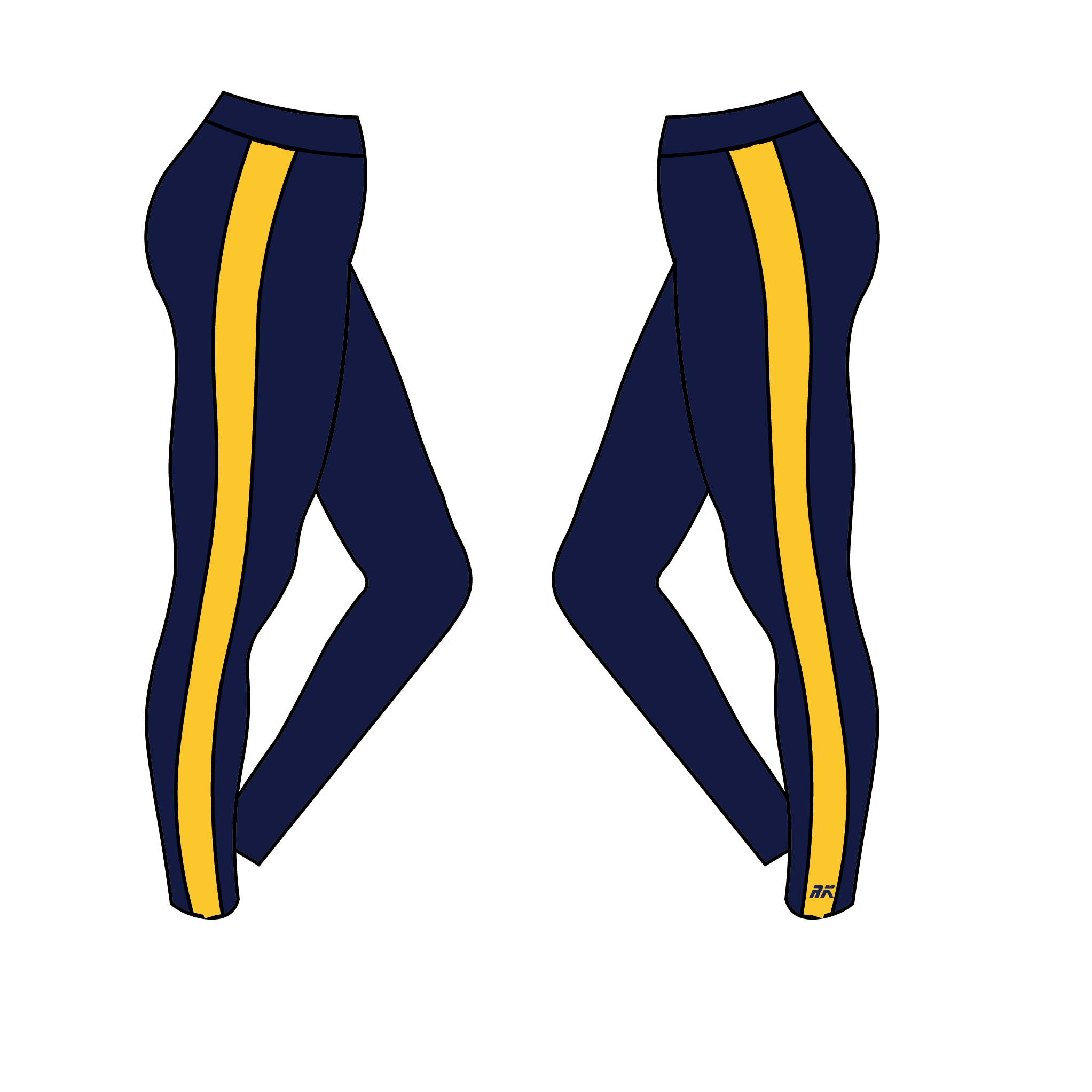 Anglia Ruskin Universtiy Rowing Racing Leggings