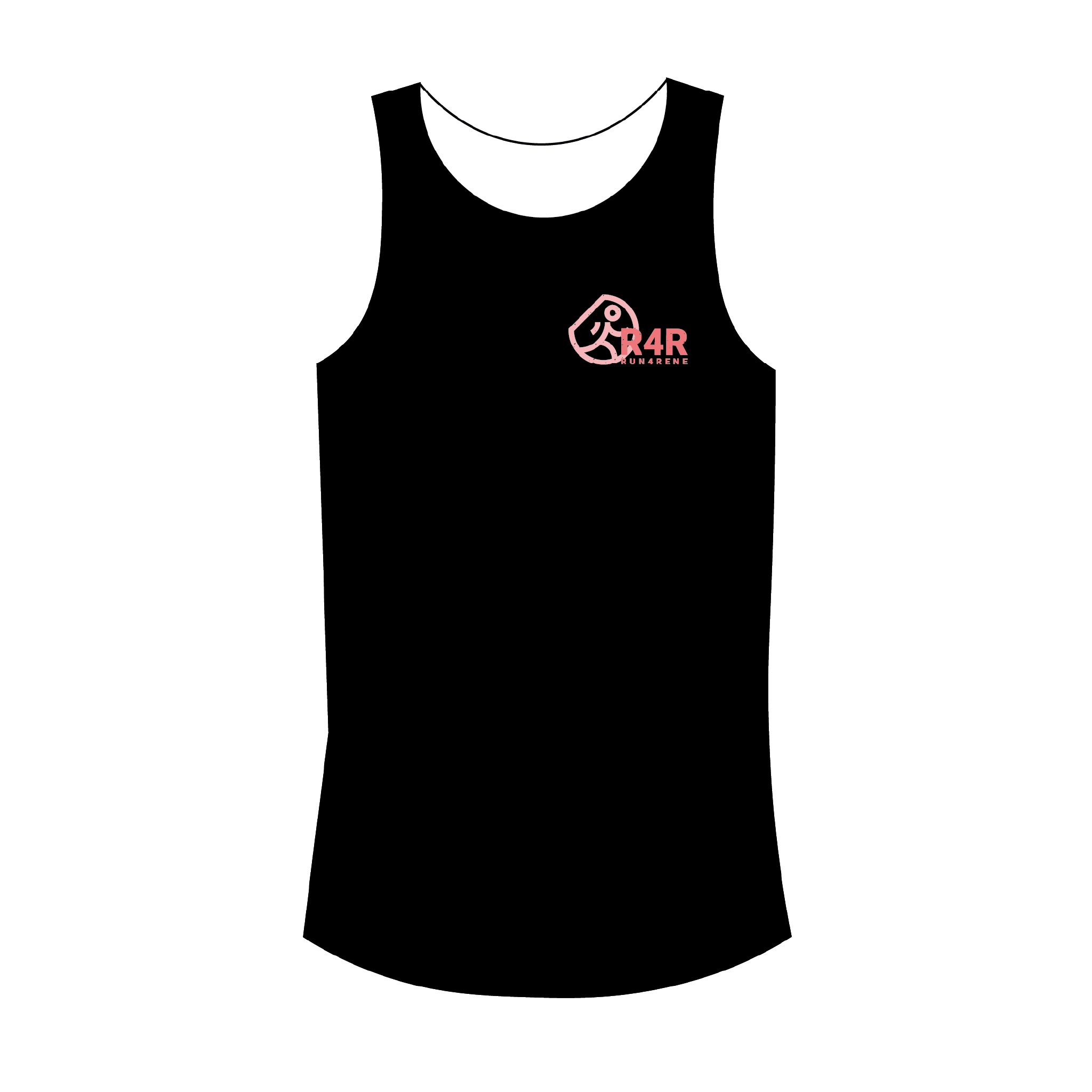 R4R Black Sports Vest