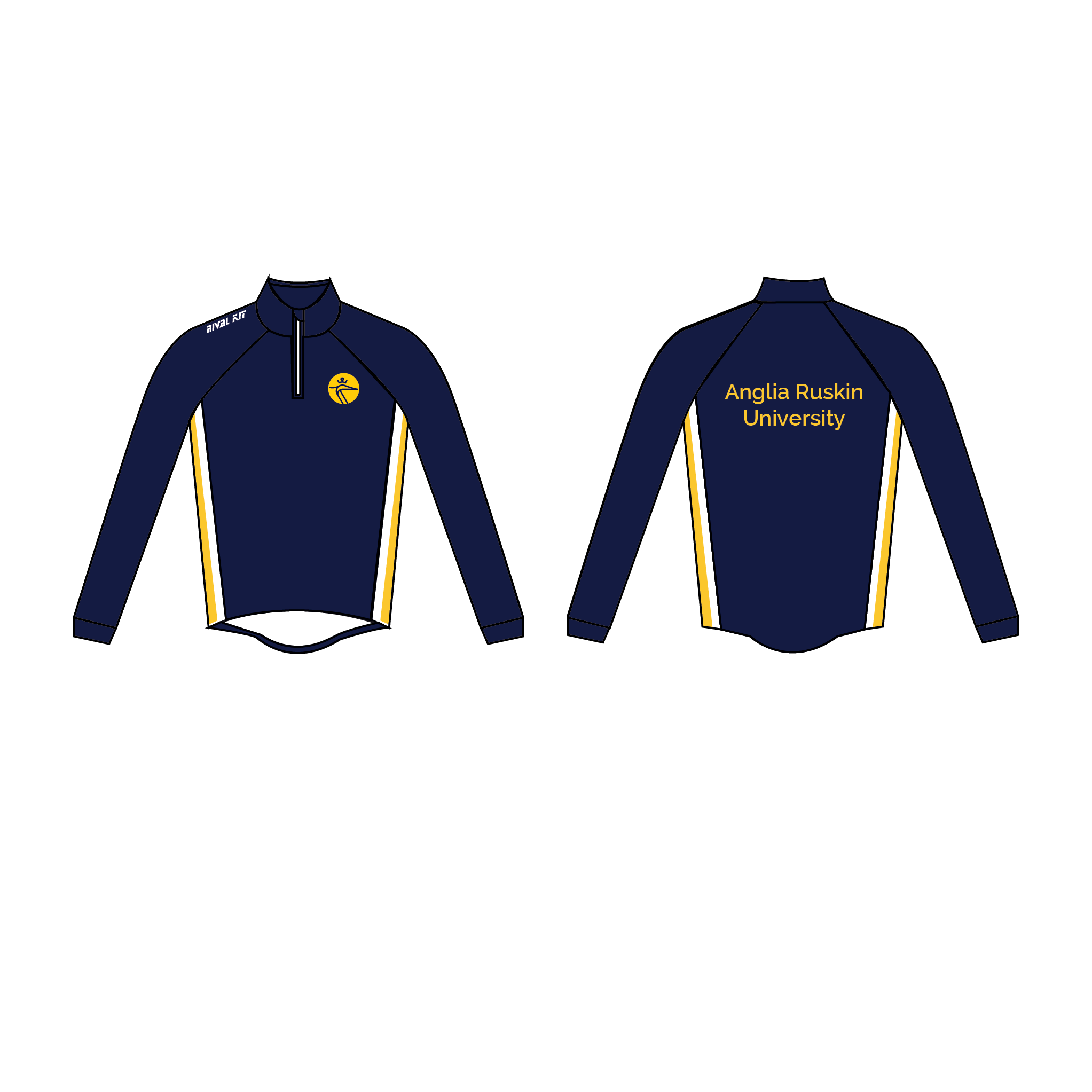 Anglia Ruskin Universtiy Rowing Splash Jacket