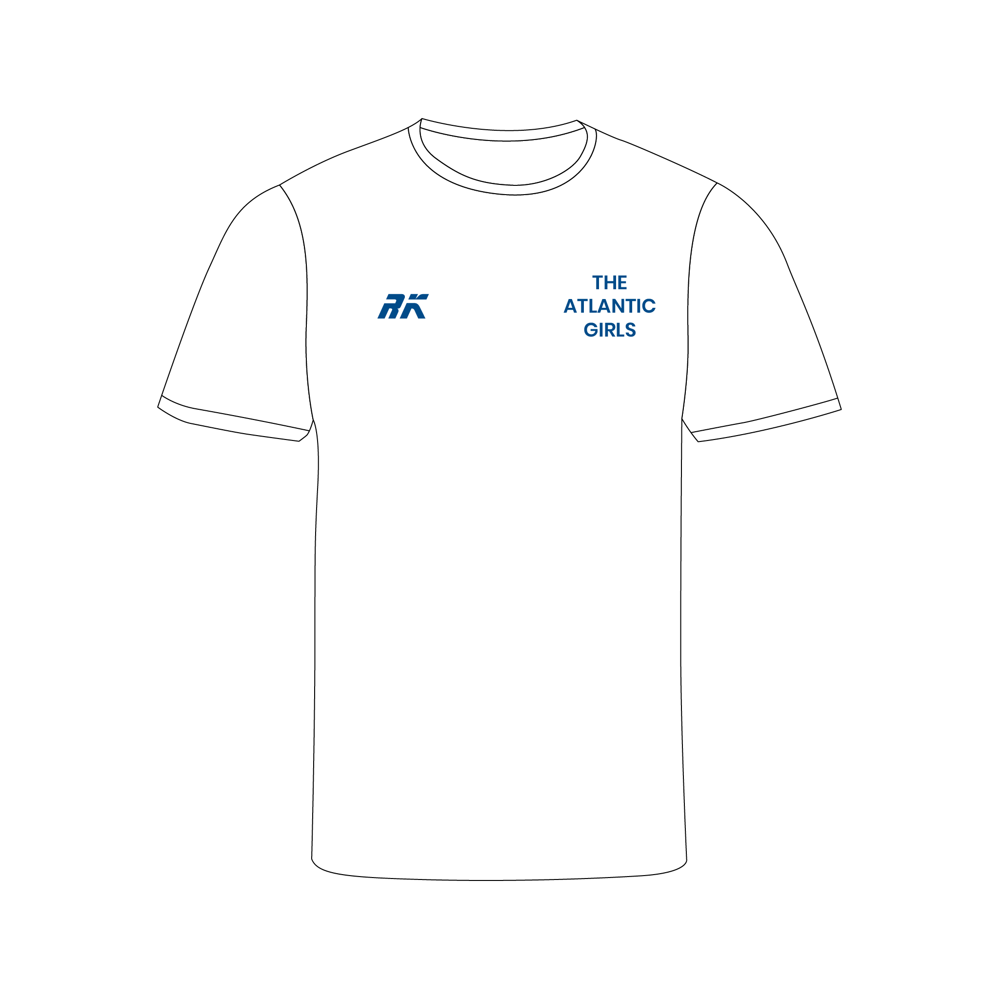 The Atlantic Girls Gym T-shirt