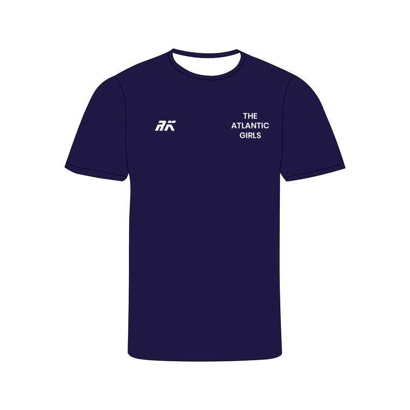 The Atlantic Girls Gym Navy T-shirt