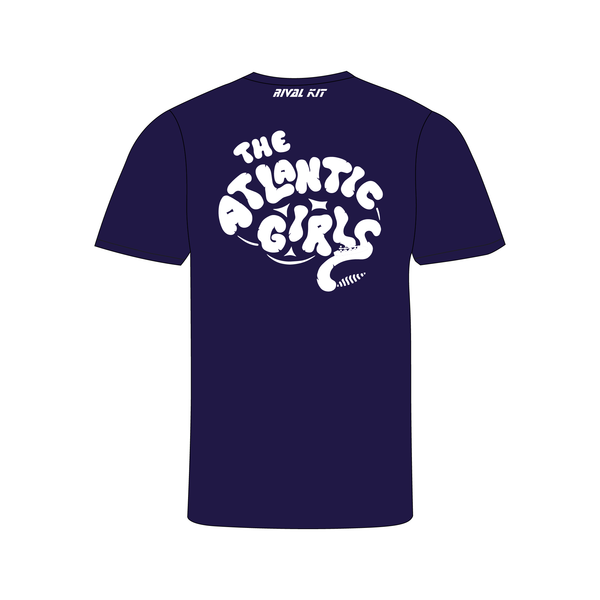 The Atlantic Girls Gym Navy T-shirt