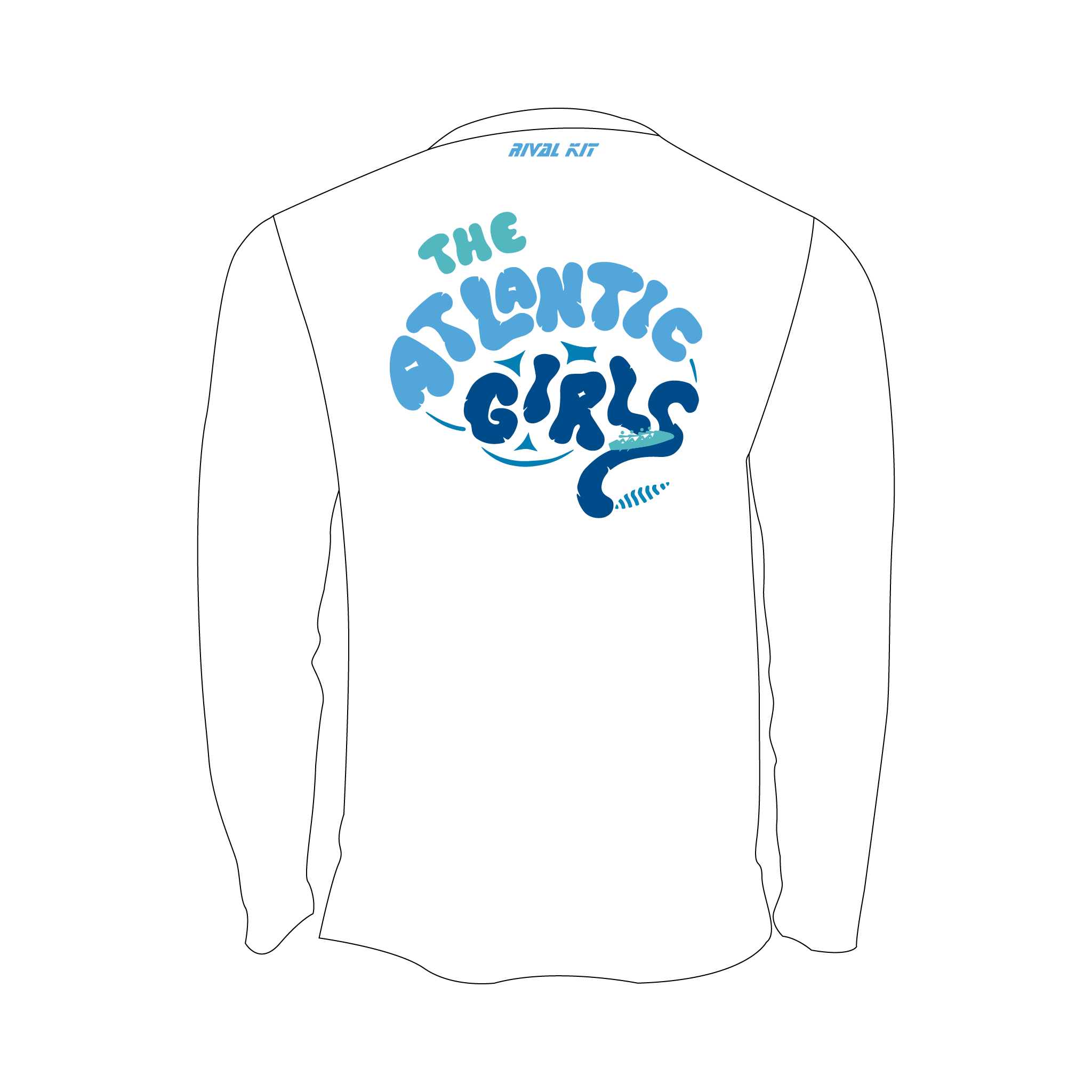 The Atlantic Girls Long Sleeve Gym T-shirt