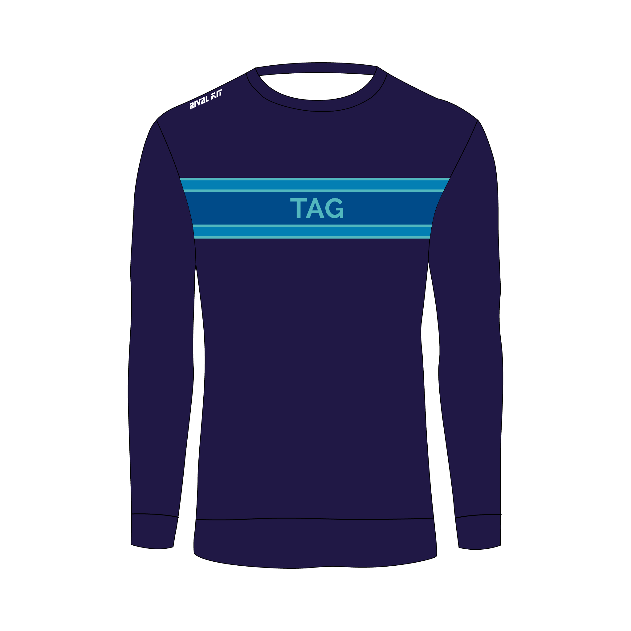 The Atlantic Girls Supporters Navy Sweatshirt