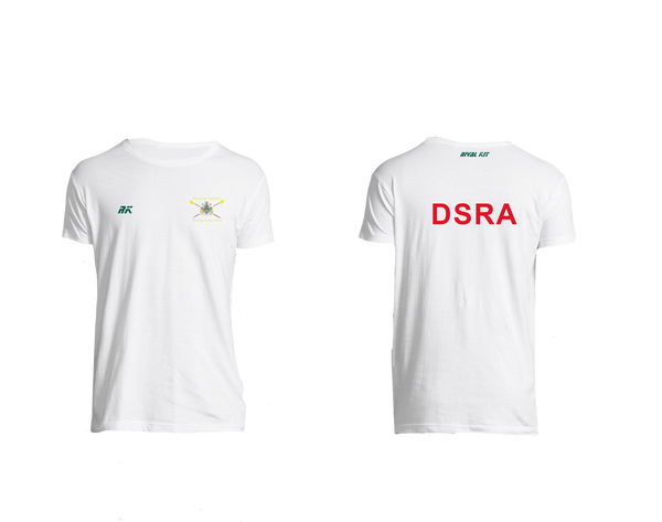 DSRA White Short Sleeve Gym T