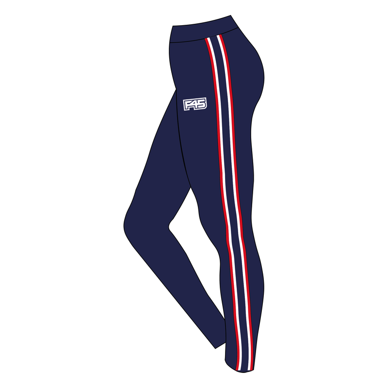 F45 MAIDA VALE stripe Leggings Design 1