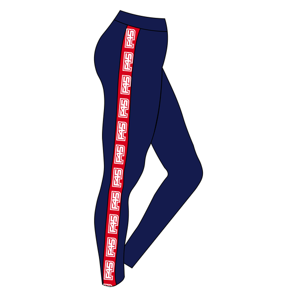 F45 MAIDA VALE stripe Leggings Design 3