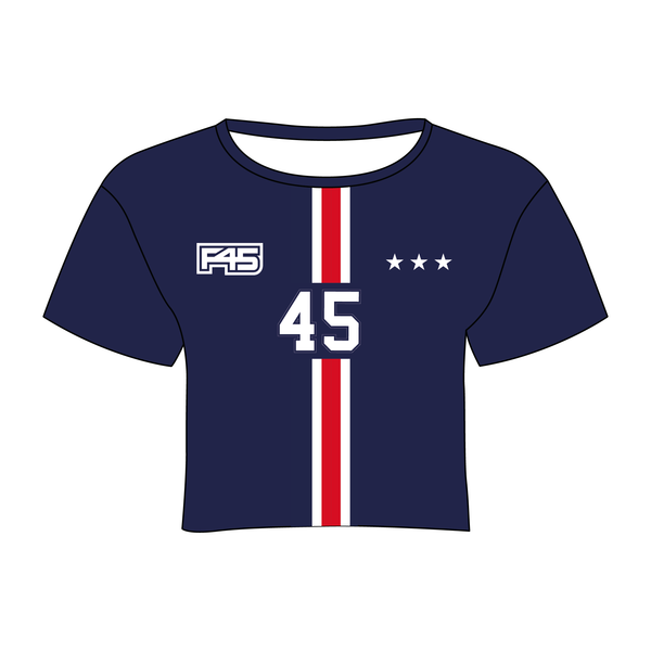 F45 MAIDA VALE COACH CROP TOP Design 1