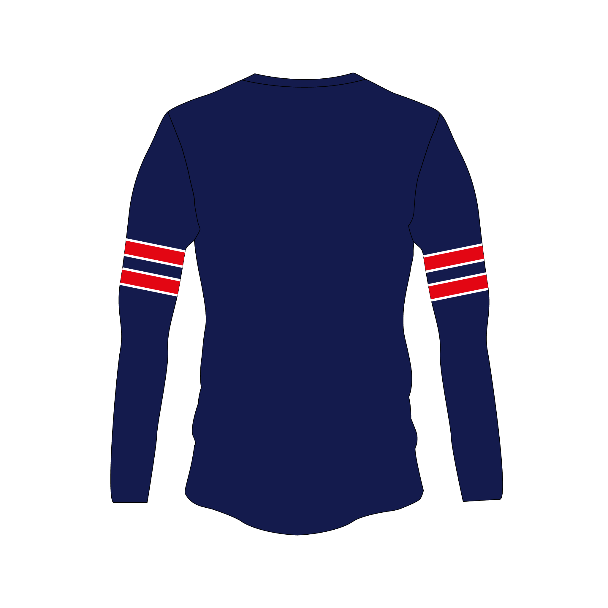 MAIDA VALE Long Sleeve Gym T-Shirt Design 1