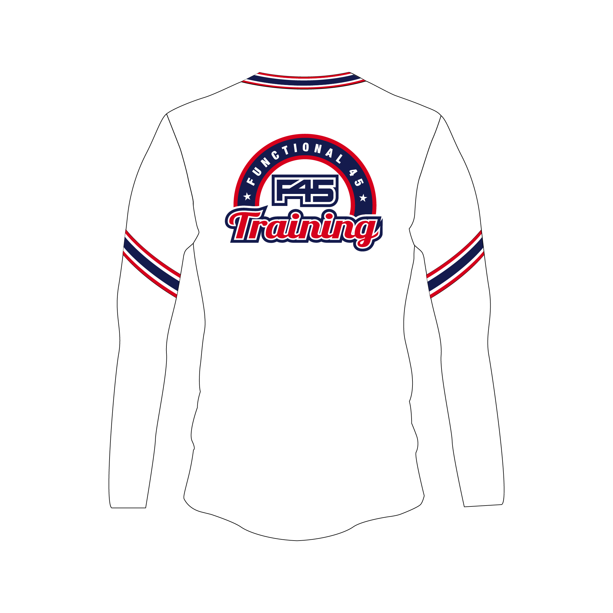 MAIDA VALE Long Sleeve Gym T-Shirt Design 2