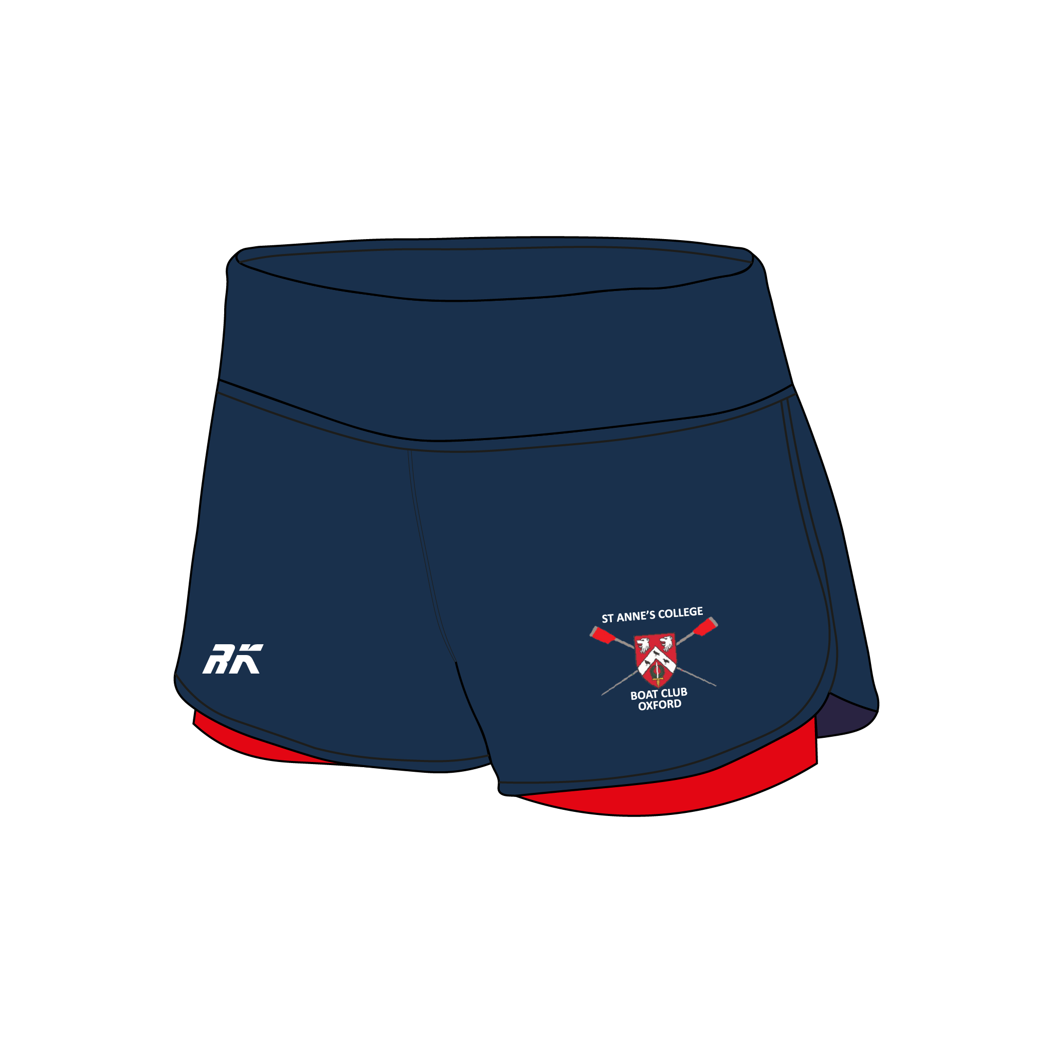 St Anne's College BC Female Gym Shorts