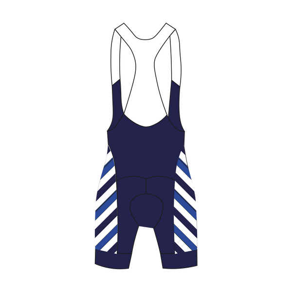 Old Canfordian Boat Club Striped Cycling Bib Shorts