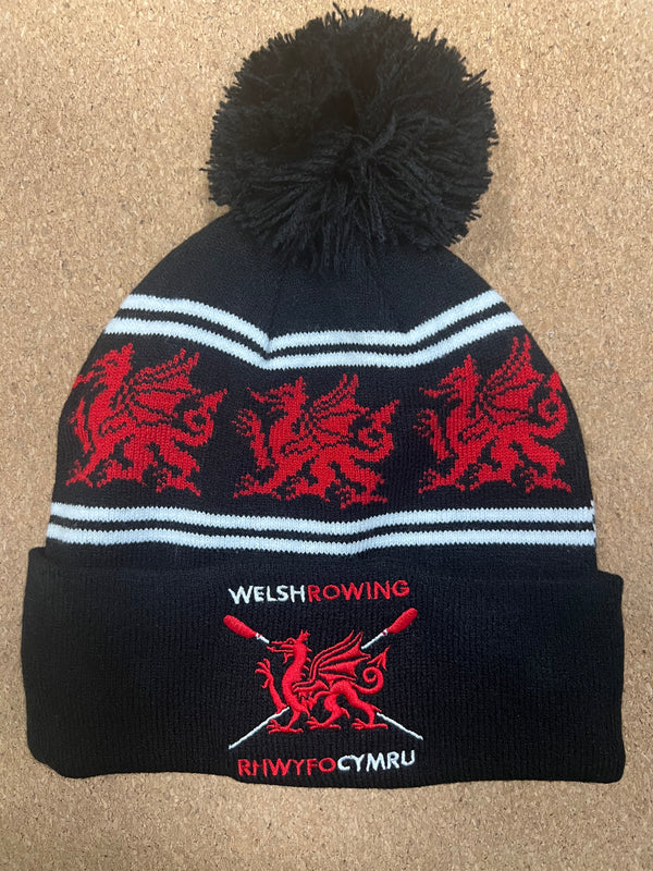 Welsh Rowing Bobble Hat